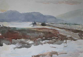Loch Etive, evening